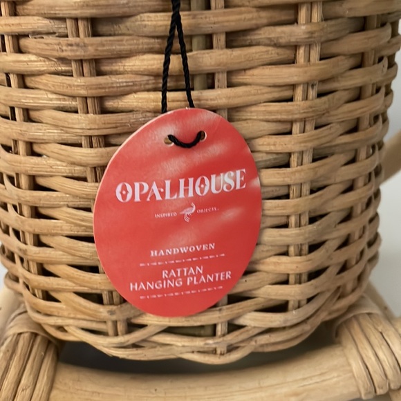 Opalhouse Accents Nwt Sold Out Boho Opalhouse Rattan Wicker Hanging